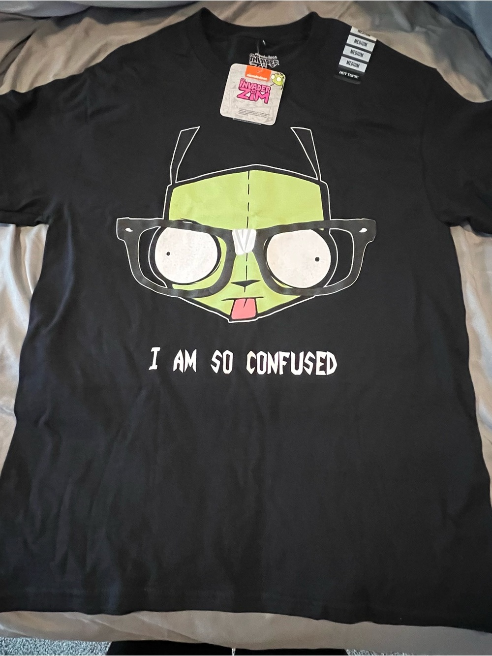 Invader Zim GIR So Confused unisex T-Shirt Sz:Medium W/Tags